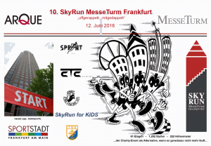 Plakat zum Skyrun