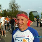 Walter Bleimhofer vor dem Start