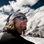 Portrait Norman Bücher vor Himalayagebirge © Christian Frumolt