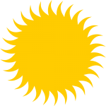 Pictogramm Sonne