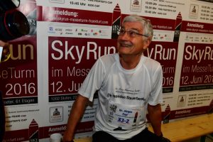 Dr. Jürgen Frei beim SkyRun am 12. Juni 2016