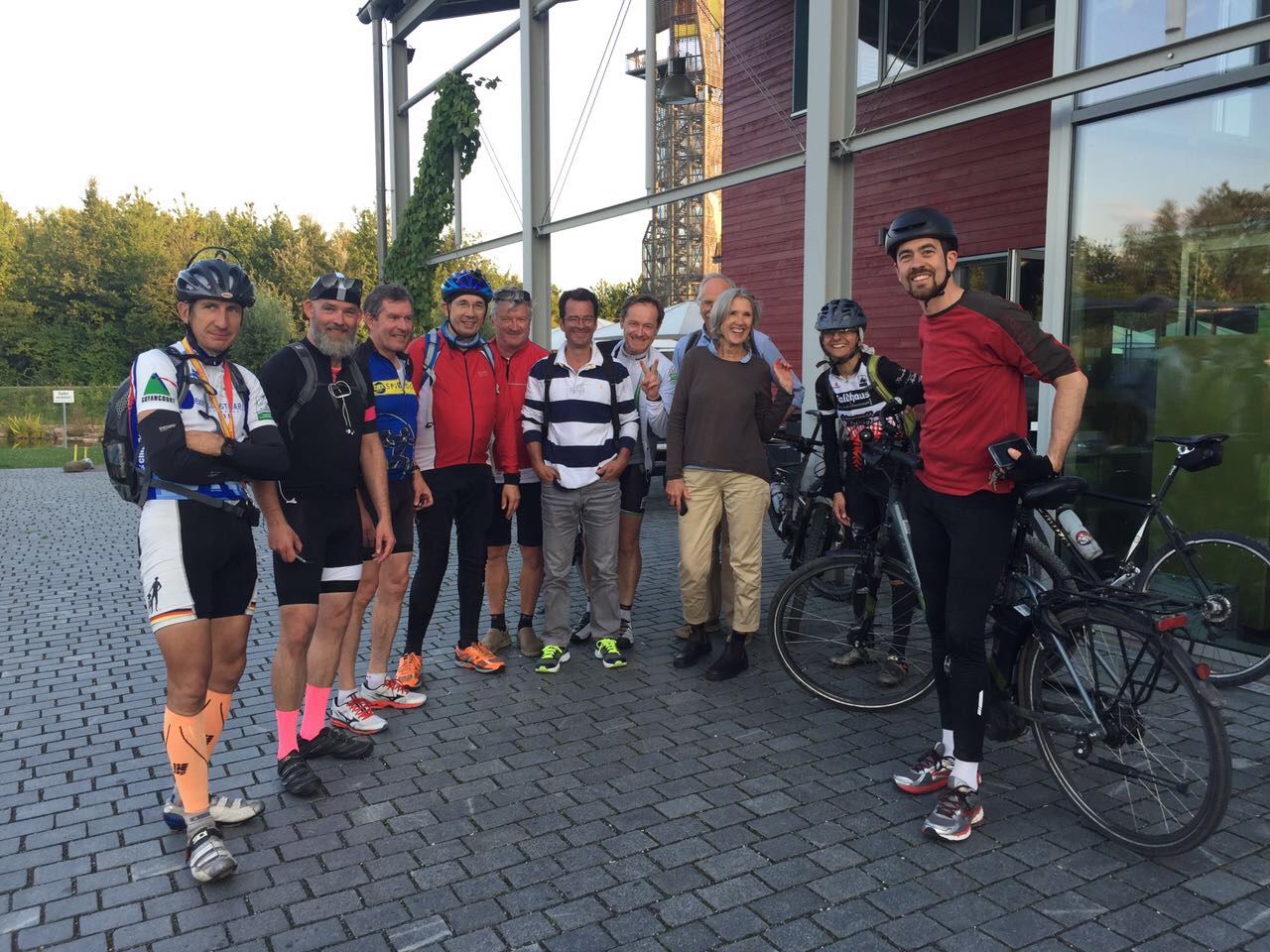 Radlergruppe beim CrossFondo 2017