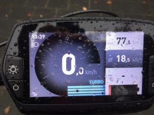 77,5 Kilometer auf dem Tageszähler