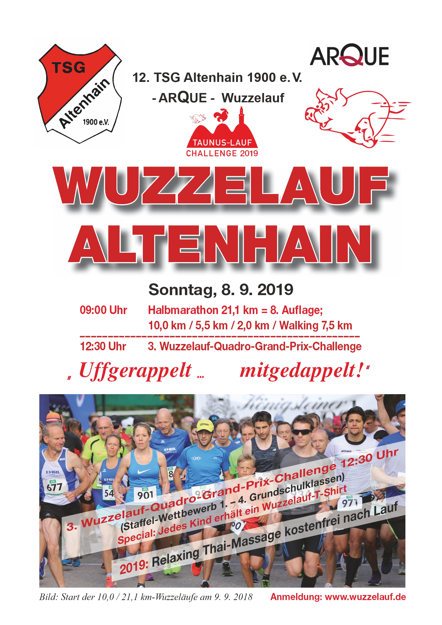 Wuzzelauf 2019 Plakat