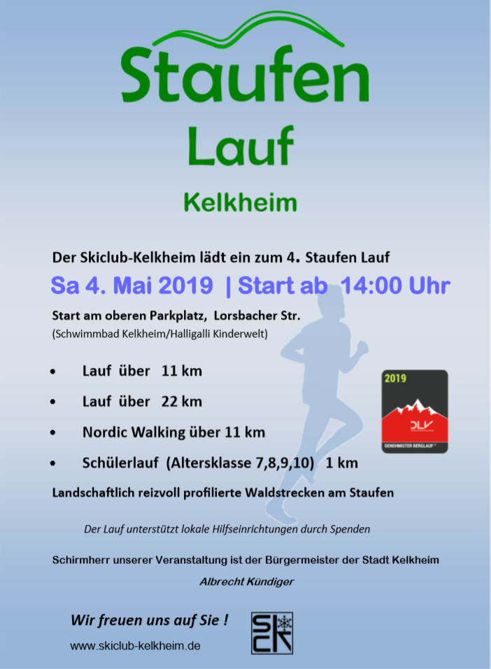 Staufen Lauf Plakat