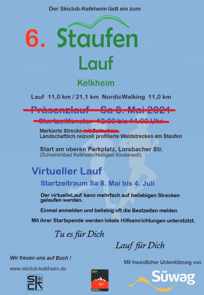 Skiclub Kelkheim - Staufenlauf virtuell